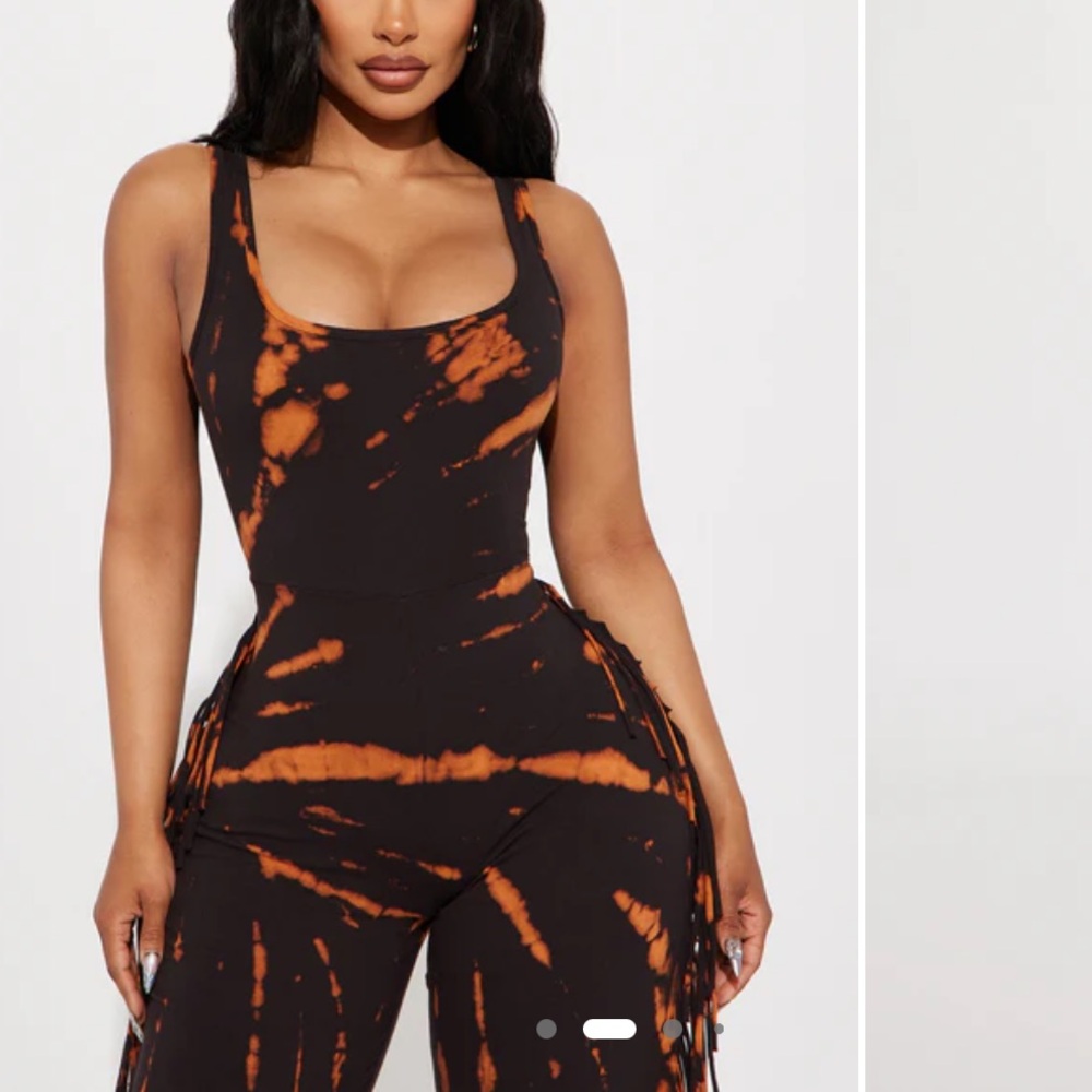 While We Wait Jumpsuit - Black/combo